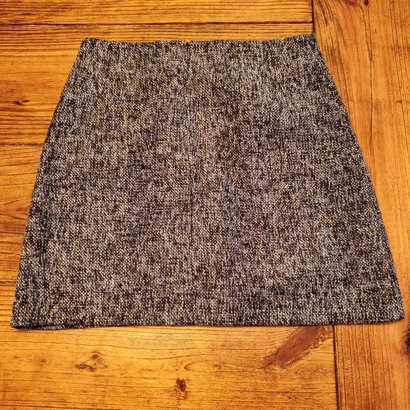 Loft Skirt Size 12, blue and black tweed - Picture 8 of 8